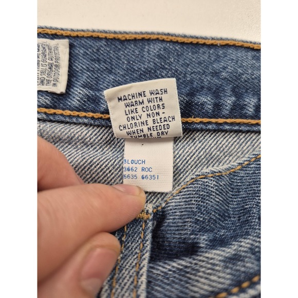 Vintage Abercrombie & Fitch Jeans Women's 8 Blue Y2K Bootcut USA 30x30 90s - Picture 6 of 14